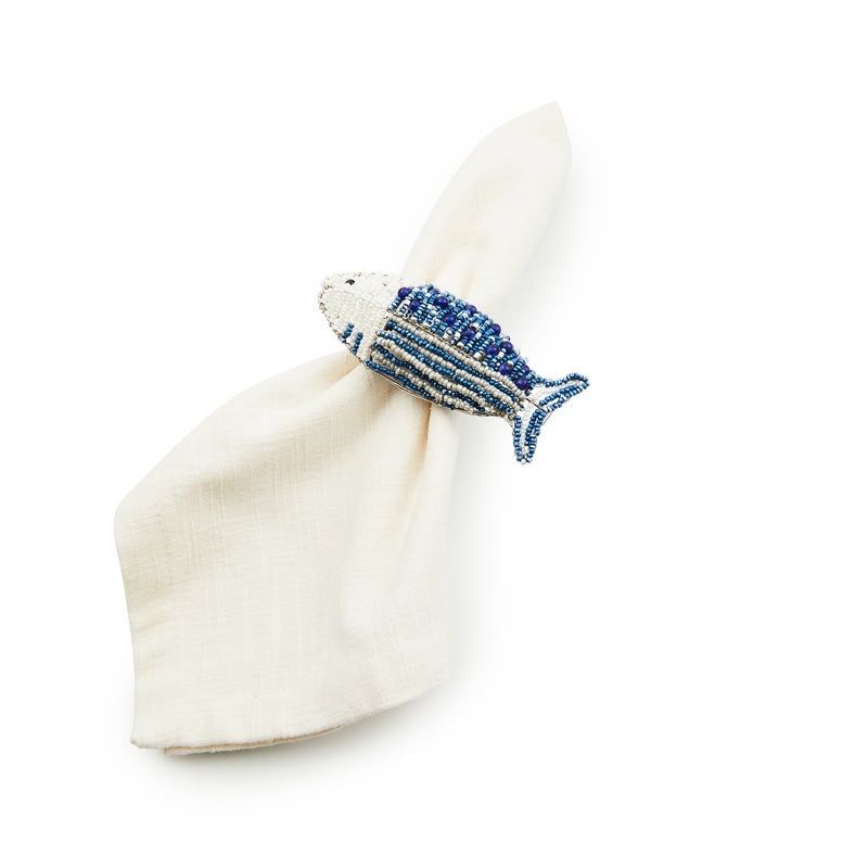 Go Fish Napkin Rings- Set of 4