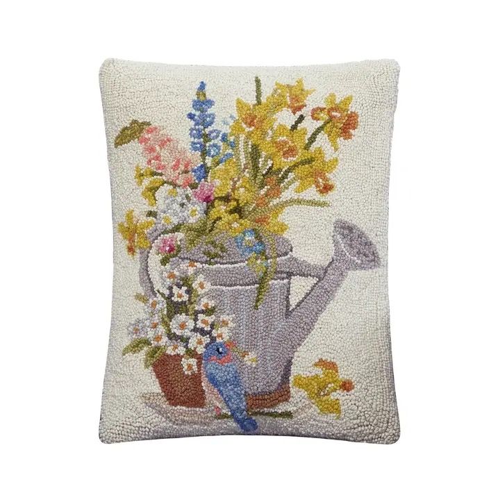 Watering Can Hook Pillow