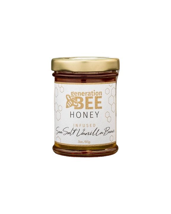 Honey- Sea Salt Vanilla Bean 3oz.
