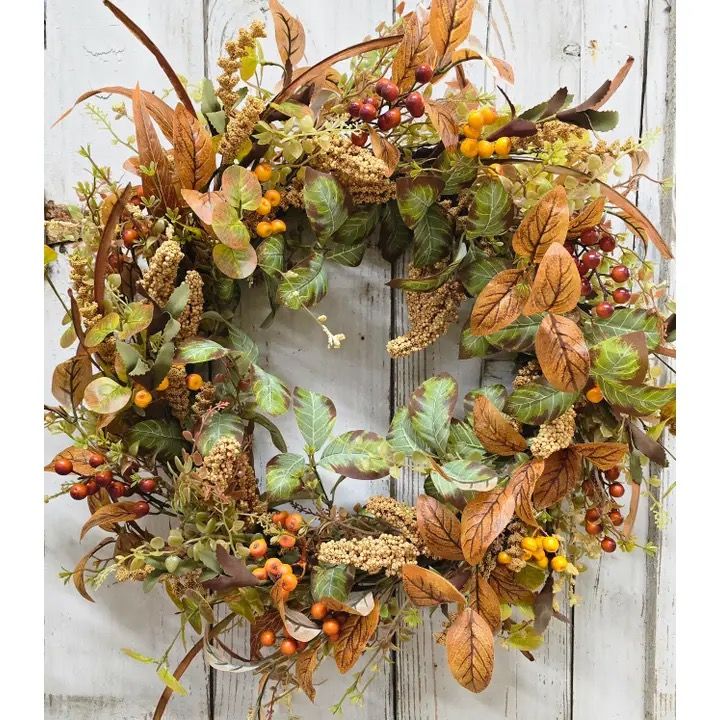 Fall Berry Wreath