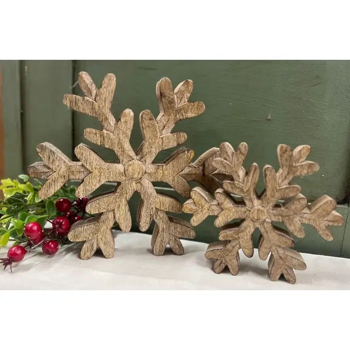 Natural Snowflake 8&quot;