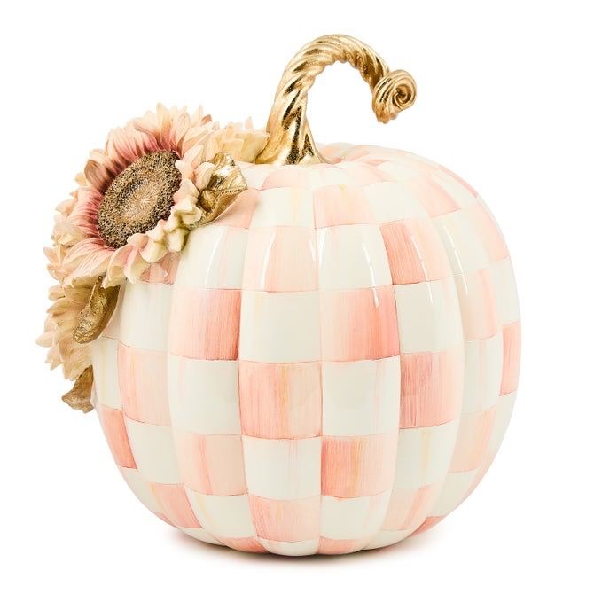 Rosy Check Large Sunflower Pumpkin
