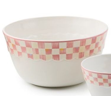 Rosy Check Large Everyday Mixing Bowl