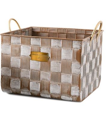 Mocha Large Textured Basket
