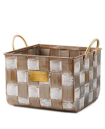 Mocha Small Textured Basket