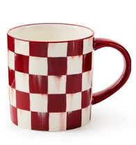 Cherry Check Mug