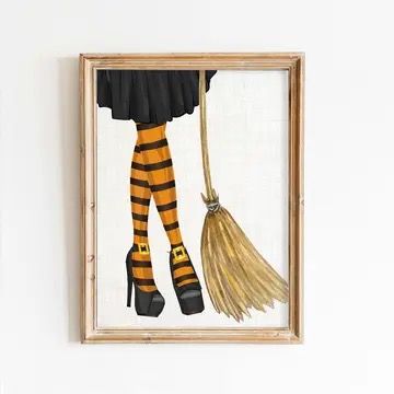 Witch Legs Print