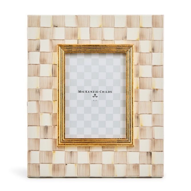 Mocha Check 5x7&quot; Frame