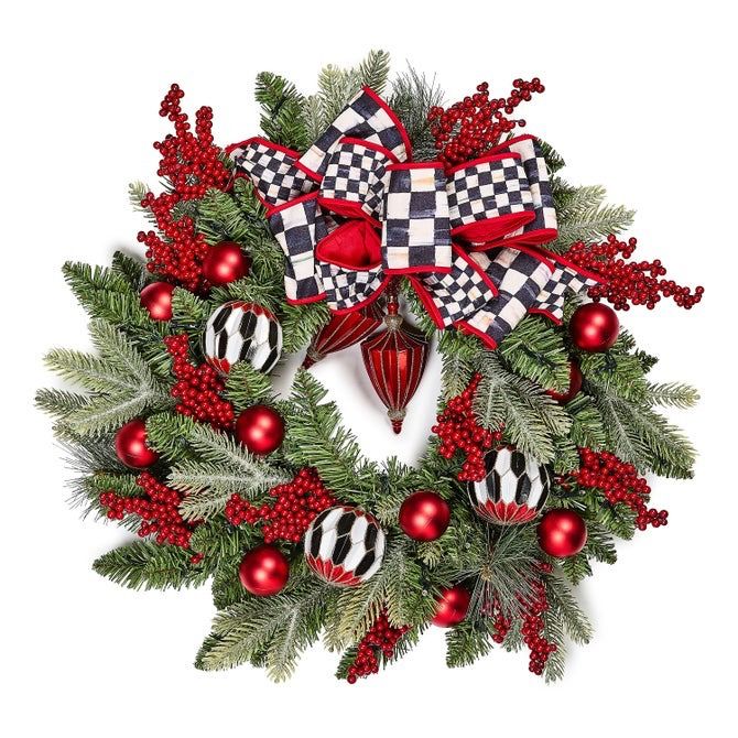 Merry Christmas Illuminated 24&quot; Wreath