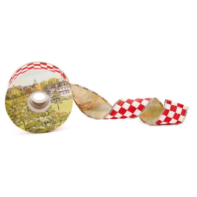 Red Check 2&quot; Ribbon