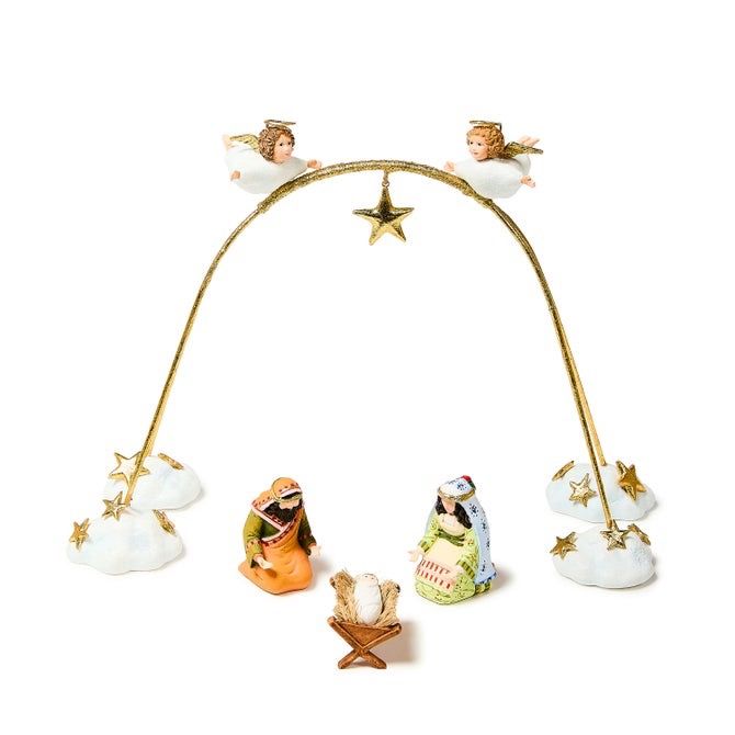 Patience Brewster Nativity Cherub Angels Mini Arch Set of 4