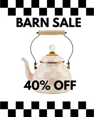 BARN SALE 40% OFF