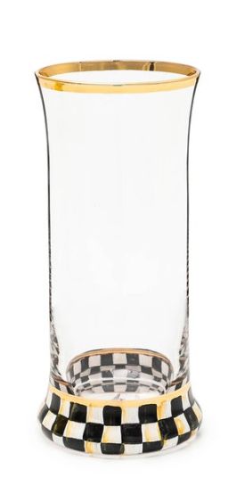 Courtly Check Highball Glass