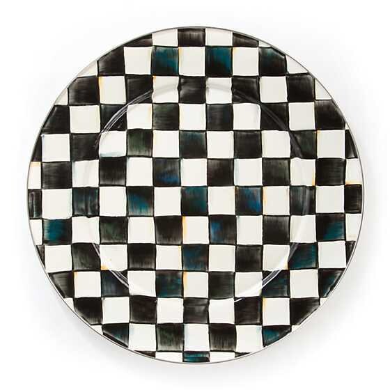 Courtly Check Serving Platter