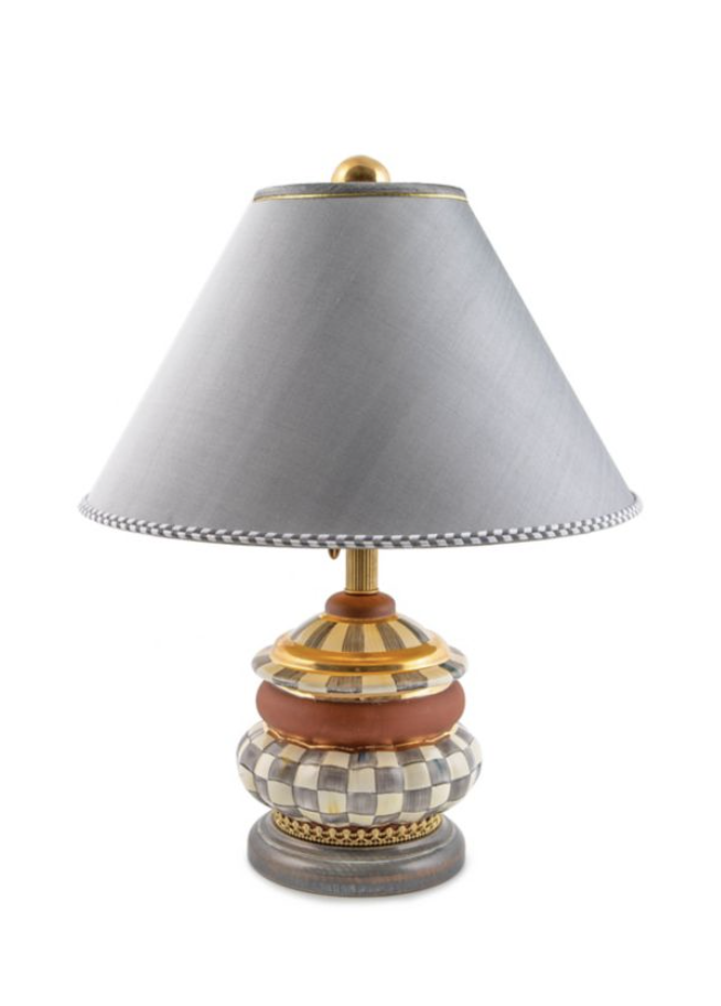 Sterling Check Groovy Table Lamp