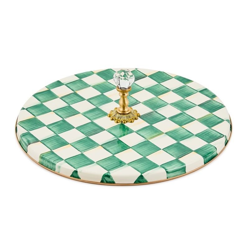 Emerald Check Cheese Course