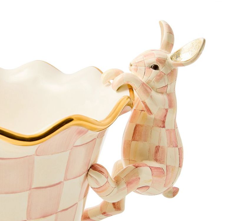 Rosy Check Funny Bunny Pot Climber