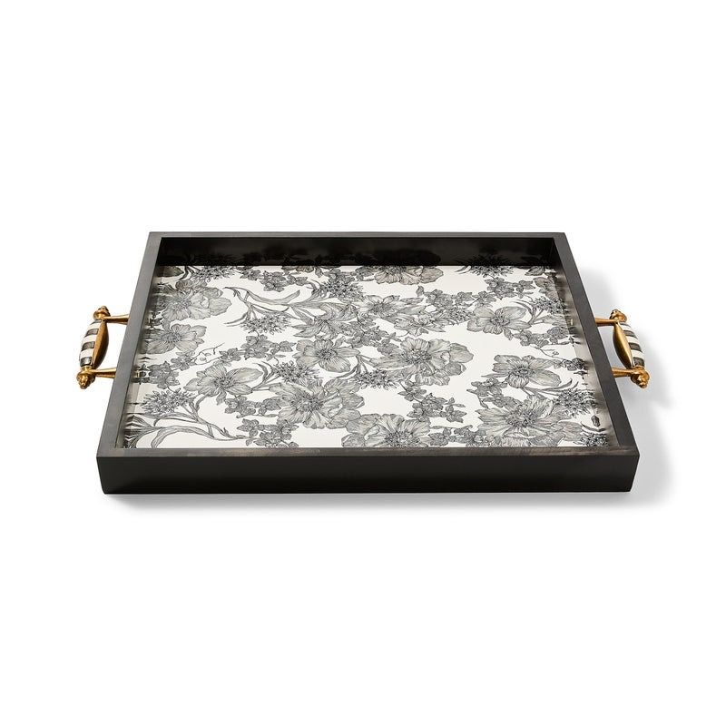 Courtly English Garden Serving Tray