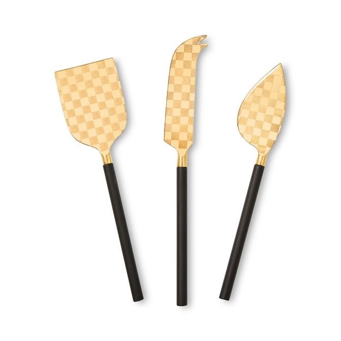 Black Cheese Knife Set