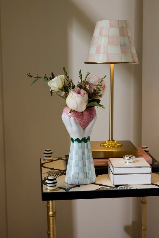 Collectors Series Heart &amp; Hand Vase