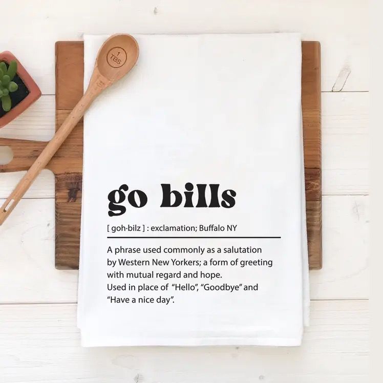 Go Bills Tea Towel