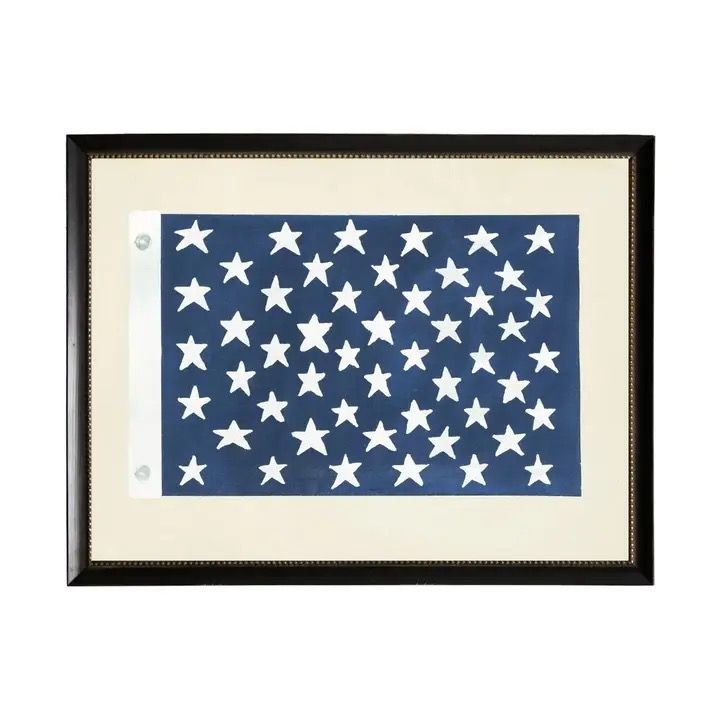 Star Flag Framed 10x8