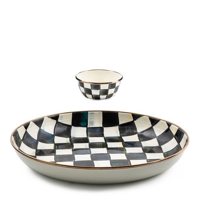 Courtly Check Chip &amp; Dip Set