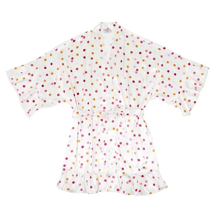 Satin Robe Confetti L/XL