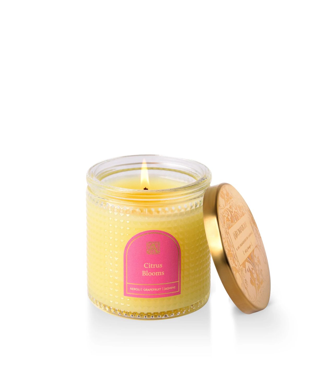 Citrus Blooms Textured Candle 6 oz.