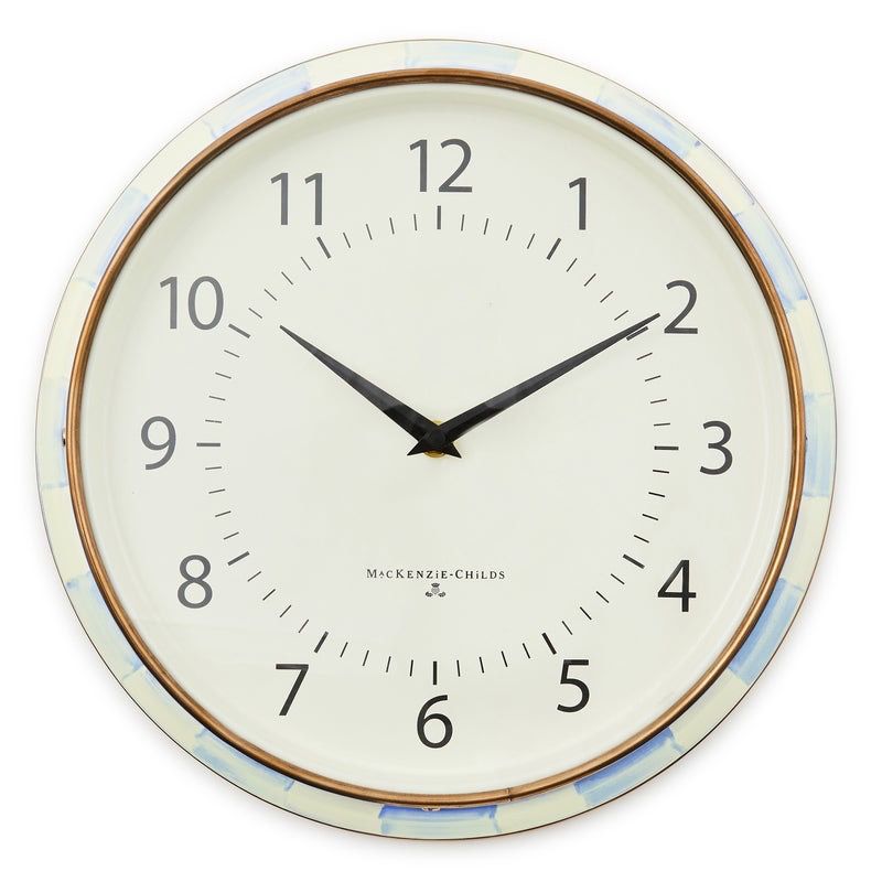 Sky Check School Wall Clock