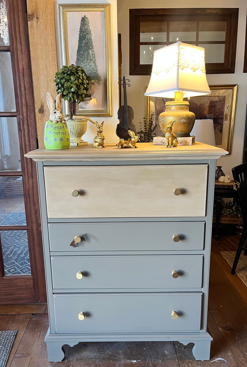 FOUR DRAWER DRESSER