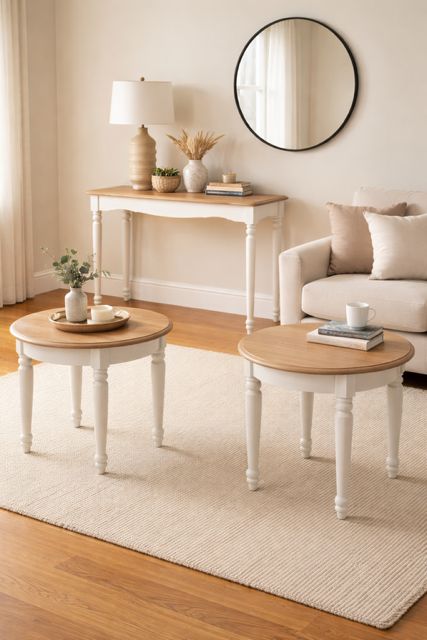 SOFA TABLE AND MATCHING TABLES