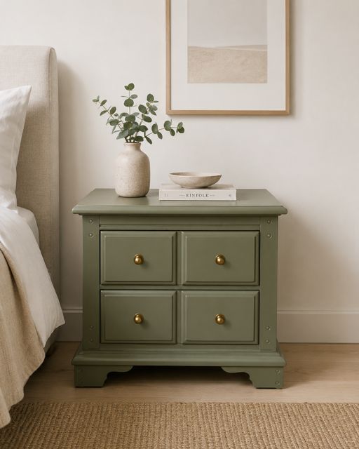 NIGHT STAND 2 DRAWERS