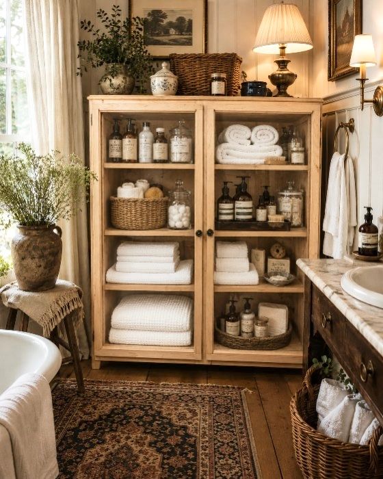 LARGE DISPLAY CABINET