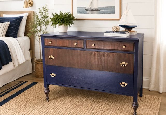 TWO TONE DRESSER