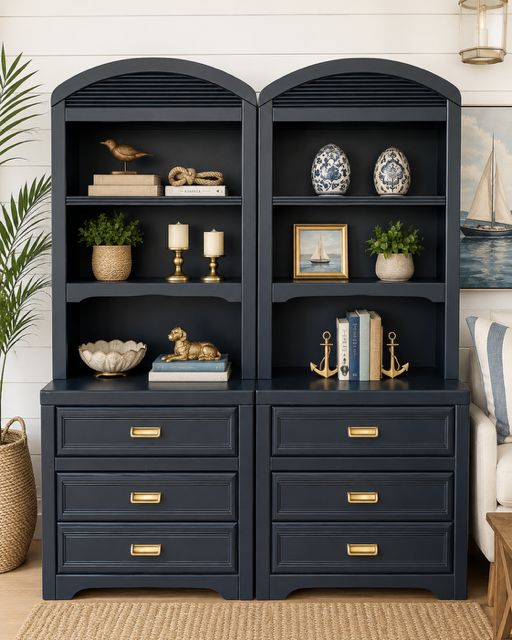AMAZING BOOKCASE DRESSER CABINET