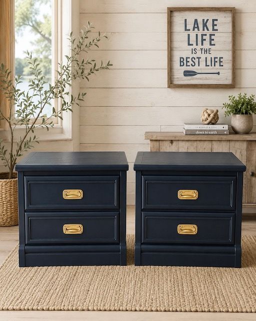 NAUTICAL END TABLE SET