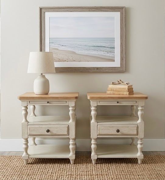 TWO TONE NIGHTSTANDS