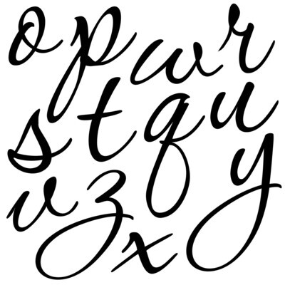 SWOOSH ~ IOD Decor Stamp- Double Set~
