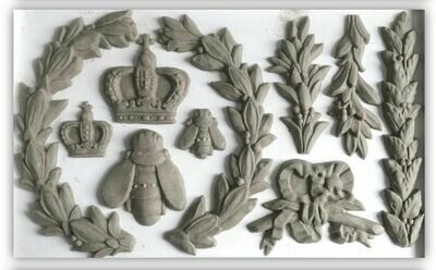 Laurel   6" x 10" IOD Decor Mould  ~