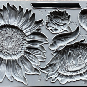 "Sunflowers" ~ 2021 NEW MOULD 6" x 10"