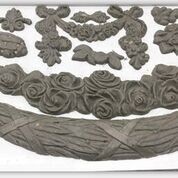 Floral Swags -  6&quot; x 10&quot; IOD Decor Mould