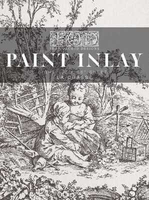 PAINT INLAY &quot; La CHASSE &quot; 12×16 PAD 8pgs 2022 -