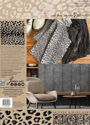 "CATWALK"   12X12 2022~Decor Stamp