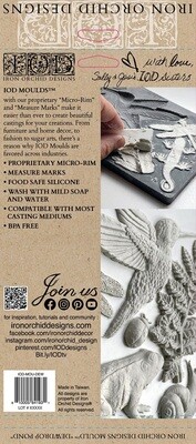 " DEWDROP POND " ~ 6" x 10"   DECOR MOULD