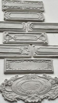 CONSERVATORY LABELS 2024 DECOR MOULD   6" x 10"