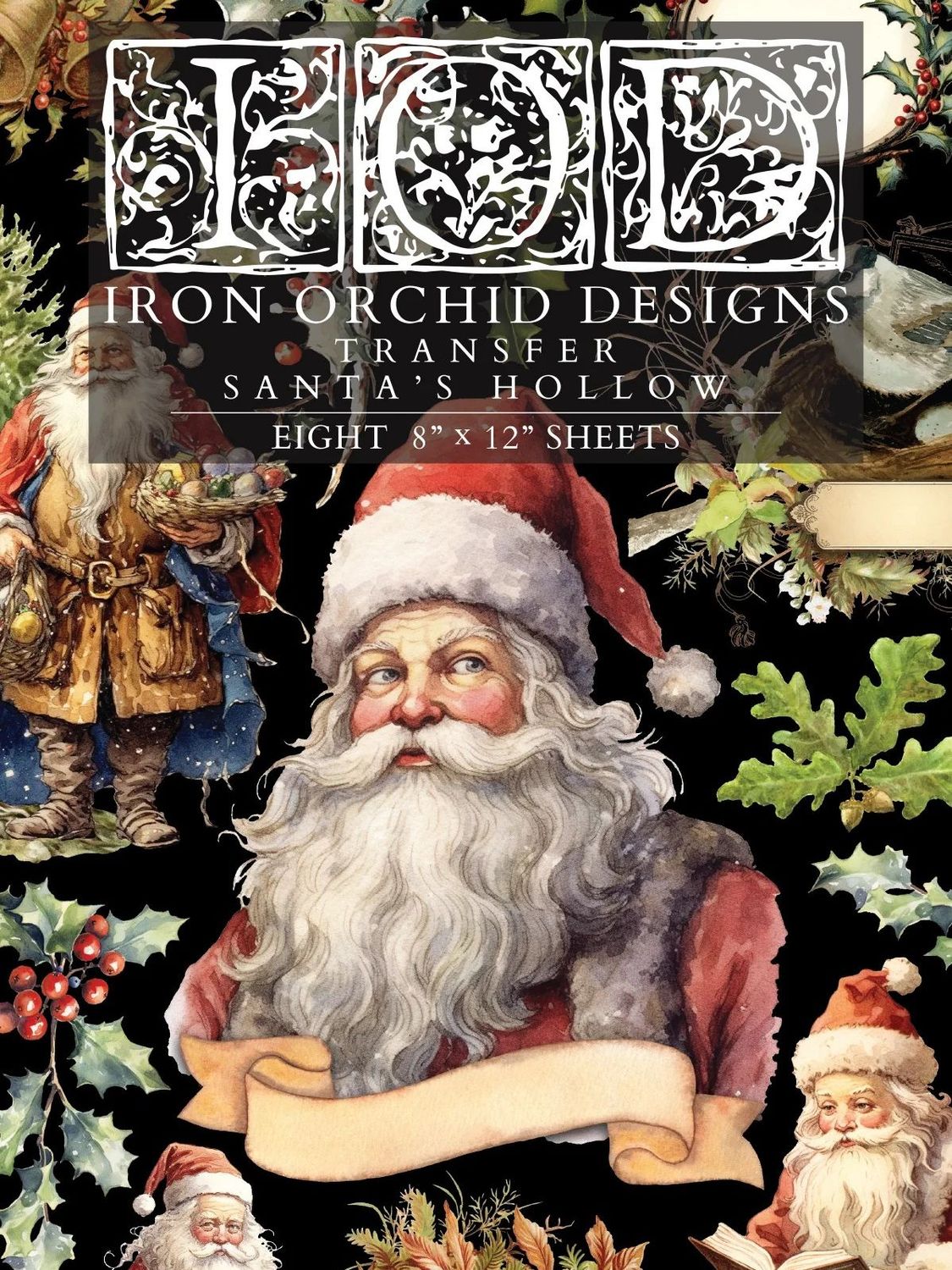 2025 Santa&#39;s Hollow IOD Transfer 8x12 Pad