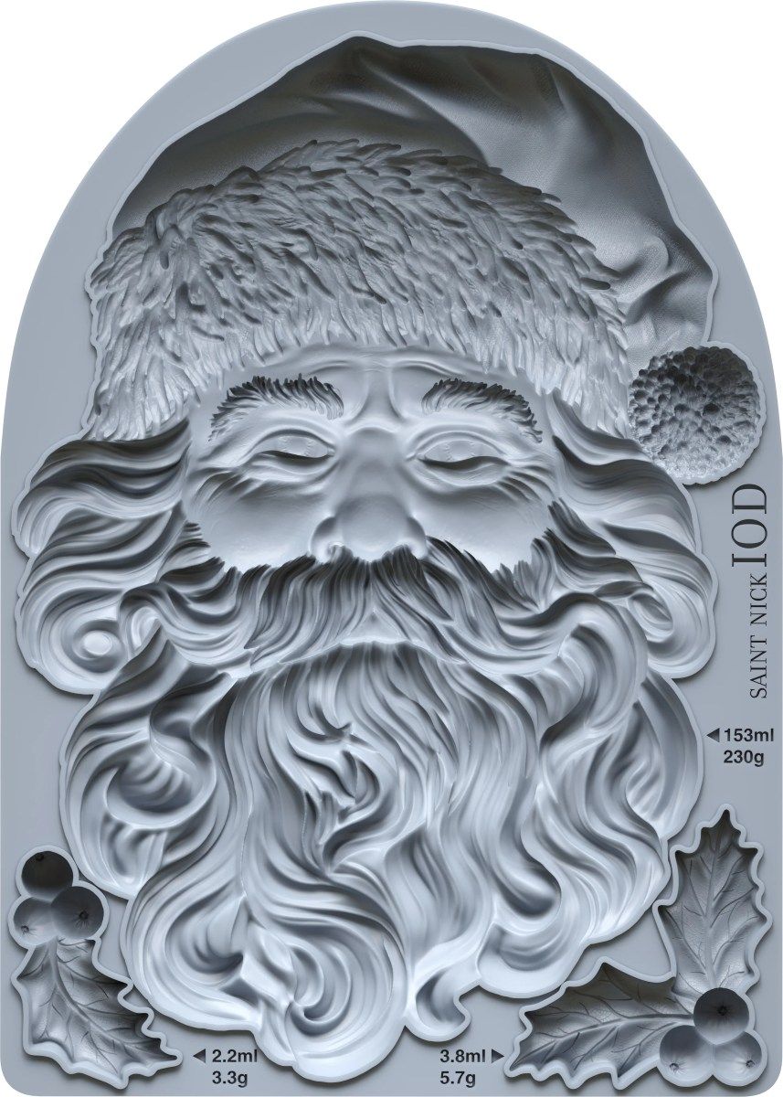 2025 SAINT NICK  5&quot;X7&quot; Christmas Mould