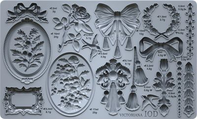 2025  VICTORIANA ~ 6&quot; x 10&quot;    Christmas Mould