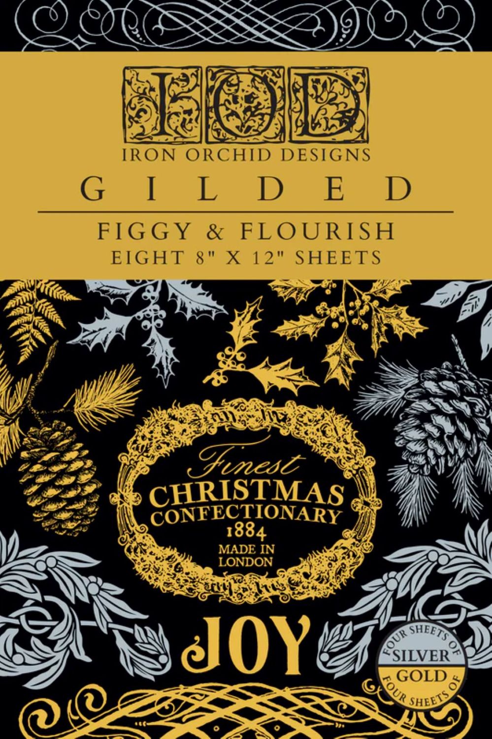 2025 Figgy &amp; Flourish IOD Foil Transfer 8x12 Pad